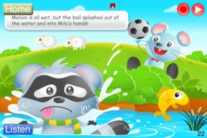 Screenshot Speech with Milo: Interactive Storybook on iPhone