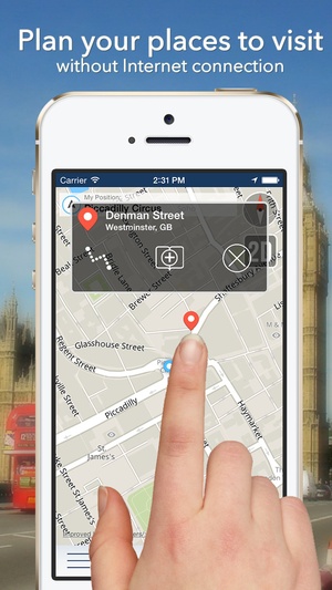 Screenshot Kiev Offline Map + City Guide Navigator, Attractions and Transports on iPhone