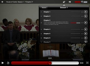 Screenshot Netflix on iPad