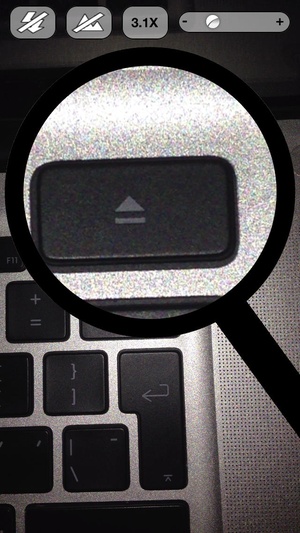 Screenshot Magnifier on iPhone
