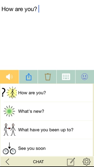 Screenshot Predictable on iPhone