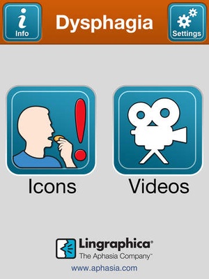 Screenshot SmallTalk Dysphagia on iPad