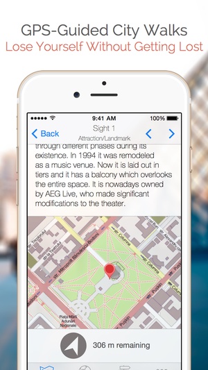 Screenshot Prague Map and Walks, Full Version on iPhone
