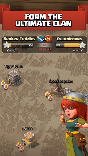 Screenshot Clash of Clans on iPhone