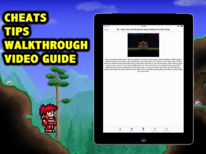 Screenshot Complete Cheats and Video Guide for Terraria on iPad