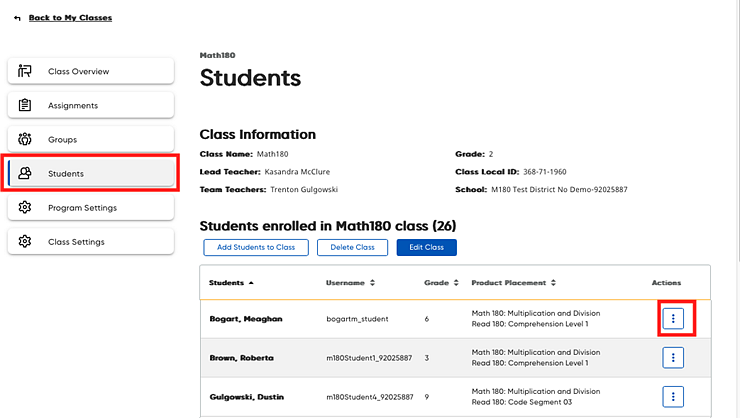 Math 180 Students page