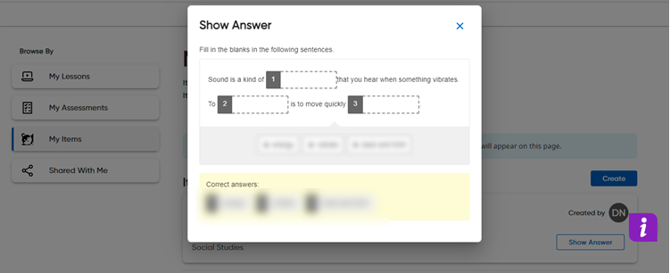 Selected item displayed in dialog box Selected item displayed in dialog box