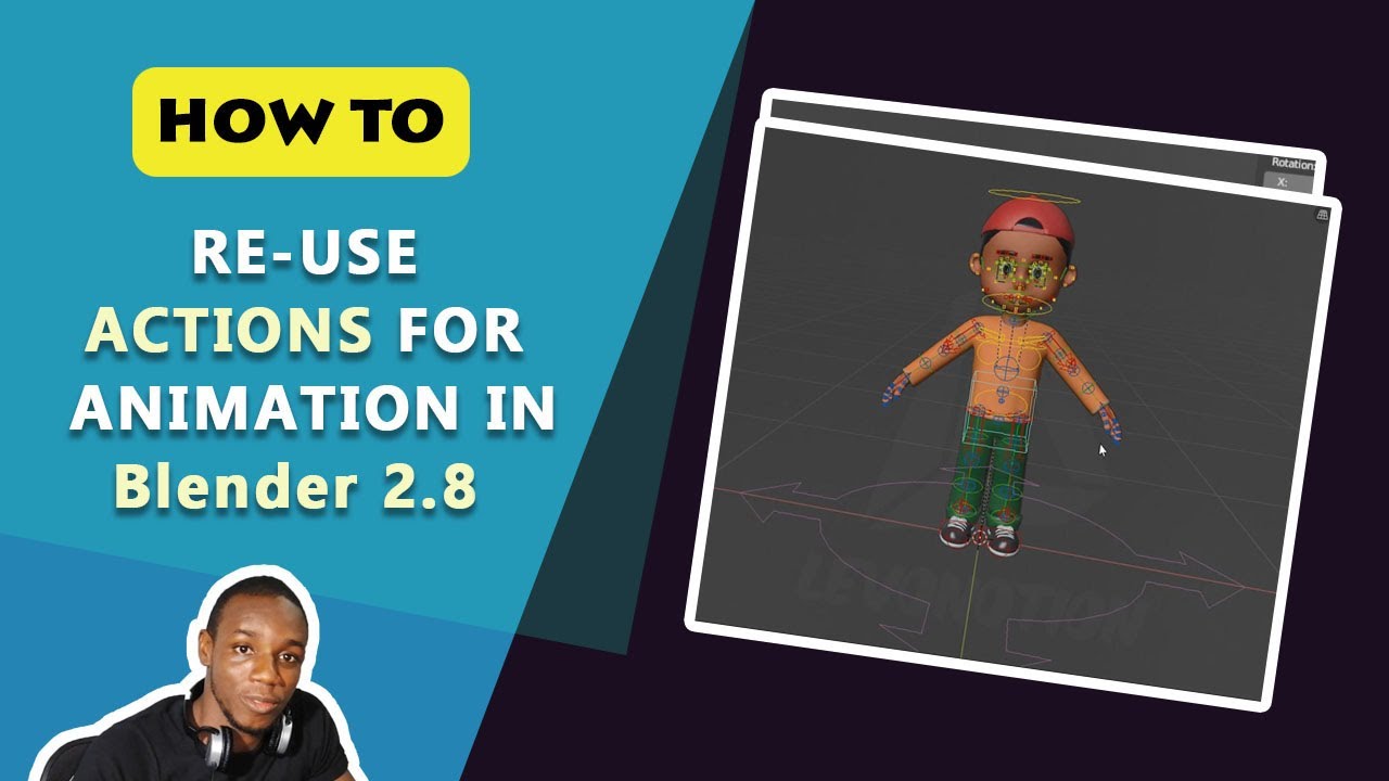 How To Re-Use Animation in Blender