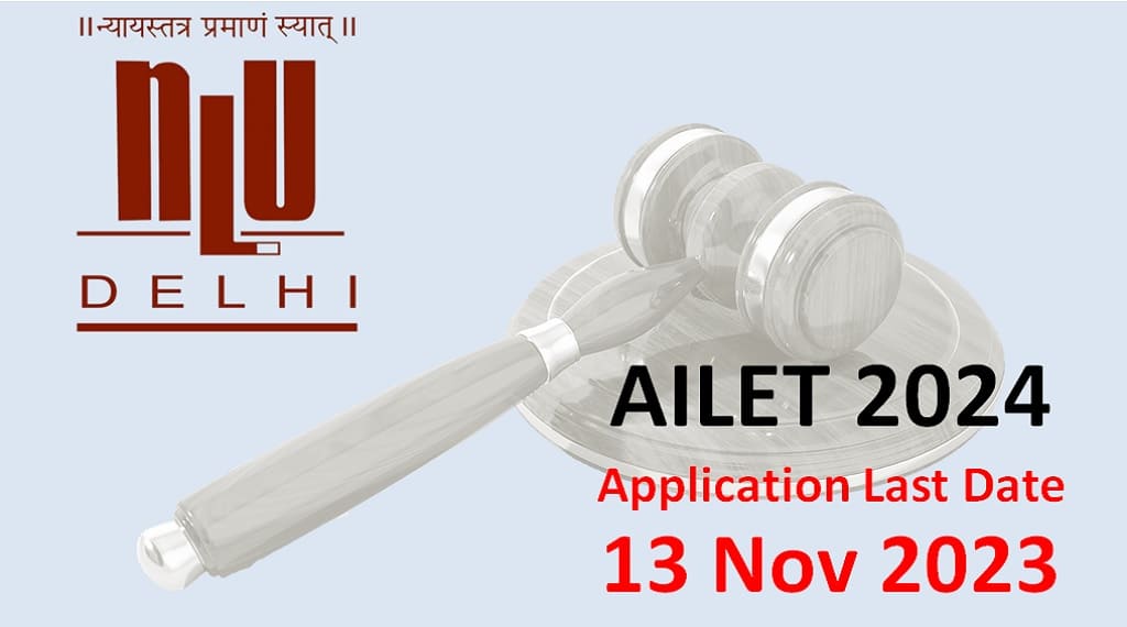Last 7 Days For AILET 2024 Application
