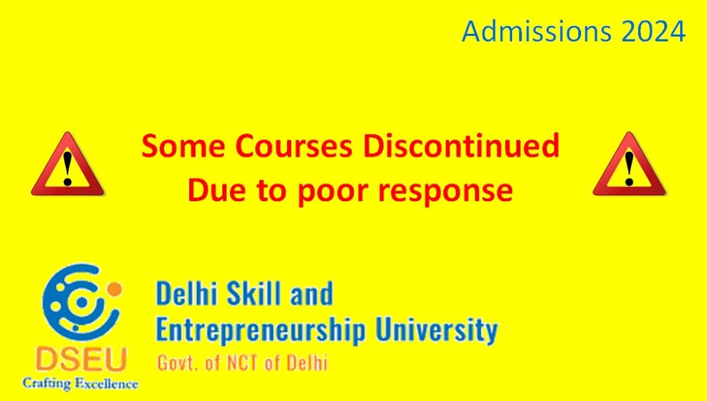 DSEU Discontinues Some Courses In 2024 Due to Poor Response