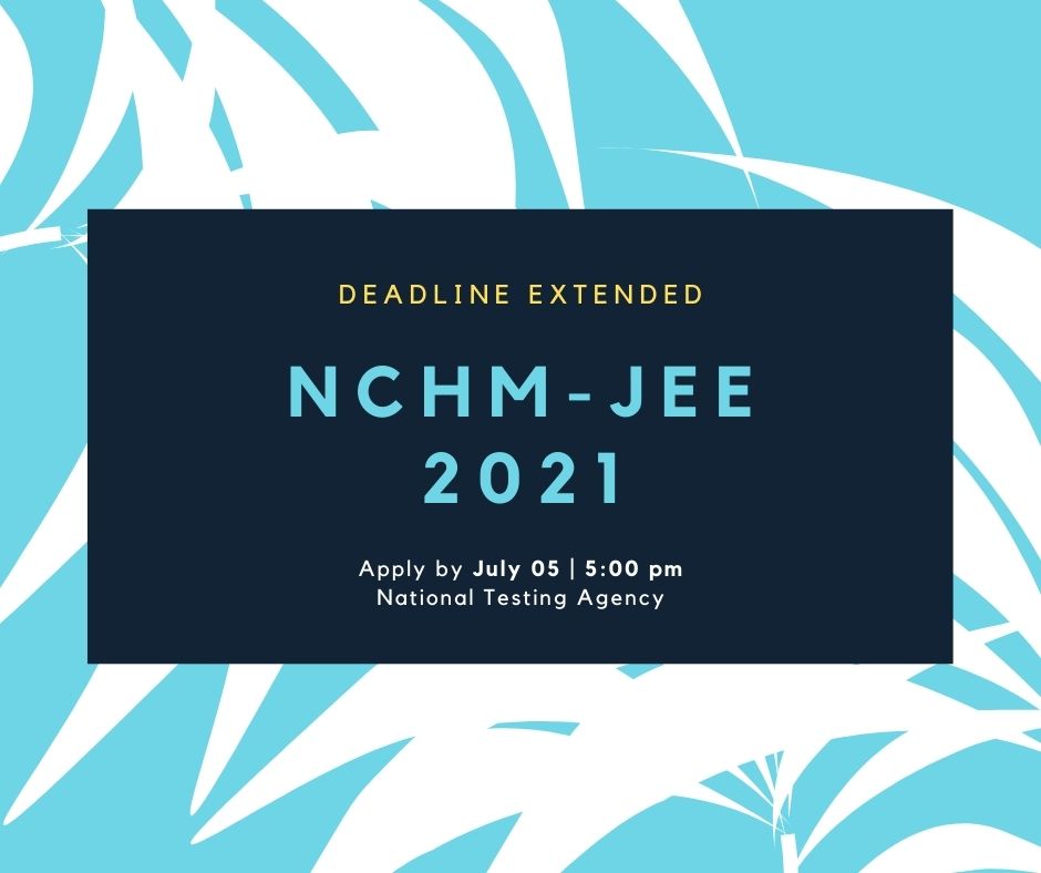 NTA Extends NCHM-JEE Application Deadline