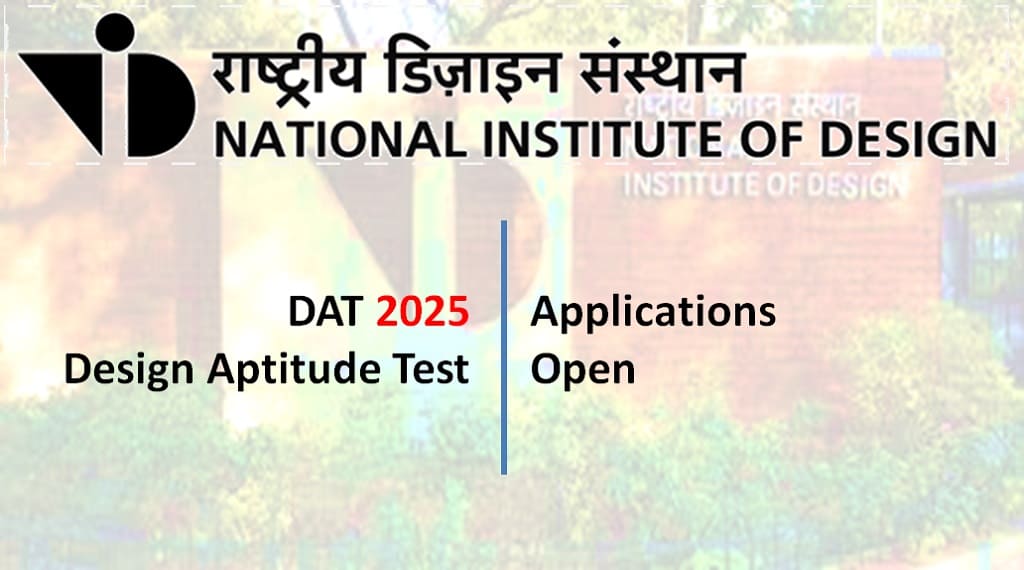 NID Starts Registrations For 2025 DAT - Design Aptitude Test