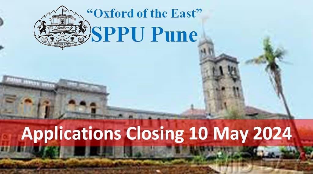 SPPU Pune 2024 Applications Open Till 10 May