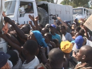 HAITI / FOOD DISTRIBUTION