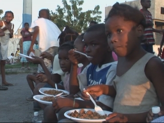 HAITI / MINUSTAH FOOD DISTRIBUTION 