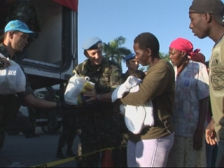 HAITI / BRAZIL AID