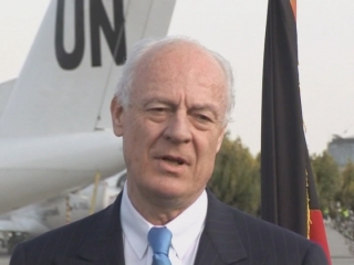 AFGHANISTAN / DE MISTURA ARRIVAL 