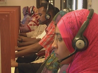 SUDAN / ELECTION CALL CENTRE