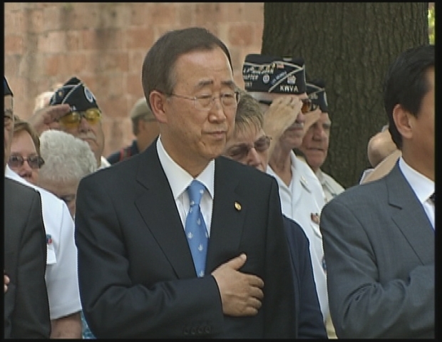 NY / BAN KI-MOON KOREAN MEMORIAL