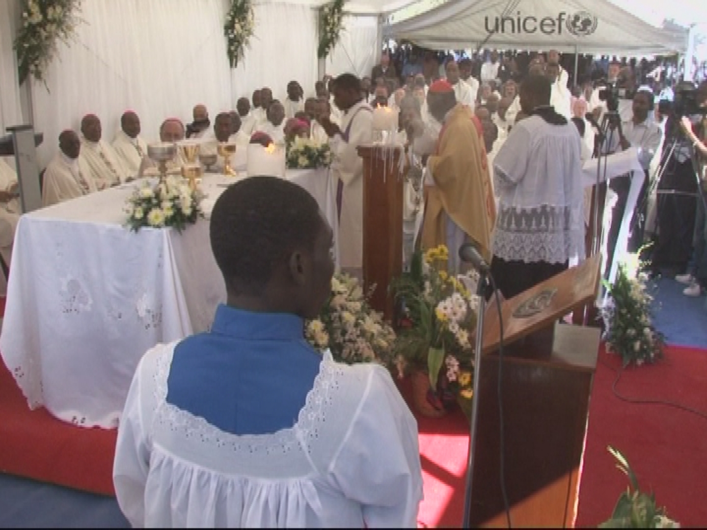 HAITI / CATHEDRAL MASS