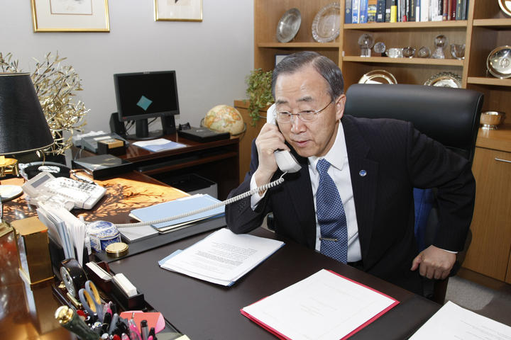 UN / BAN KI-MOON LIBYA