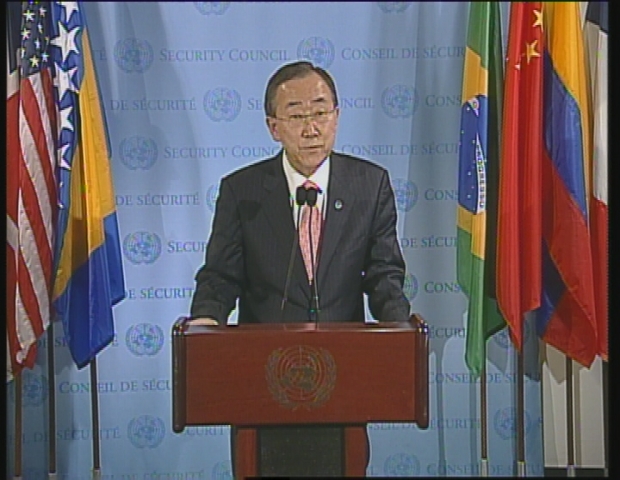 UN / BAN KI-MOON LIBYA