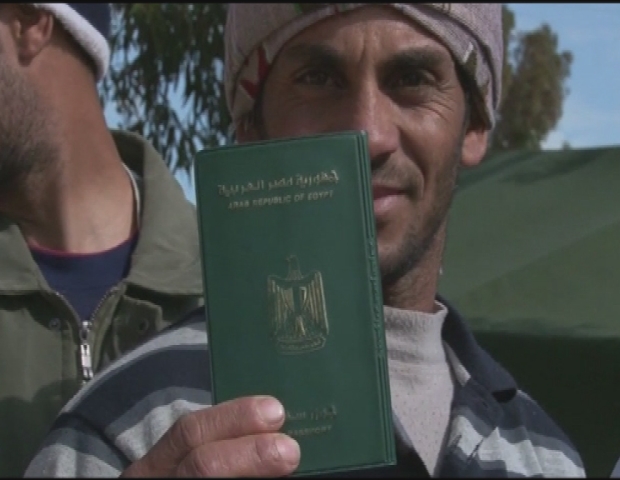 TUNISIA / LIBYA BORDER CROSSING