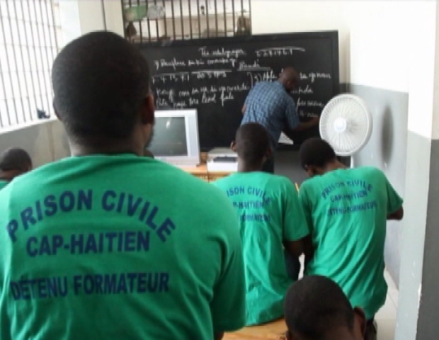 HAITI / PRISON LITERACY
