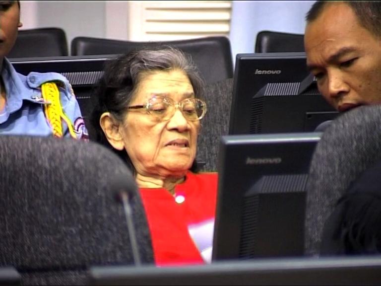 KHMER ROUGE TRIAL / IENG THIRITH  