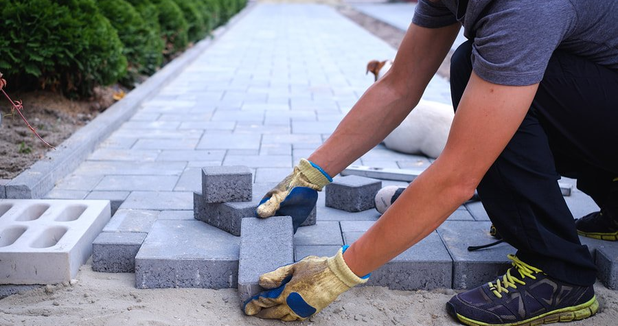 interlocking stone pavers