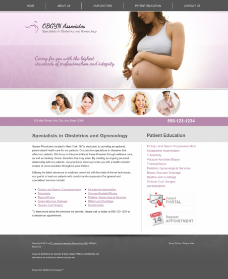 OBGYN Website Preview #1