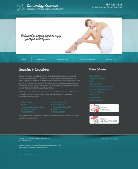 Dermatology Website Preview #18