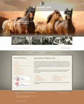Equine Website Thumbnail #2