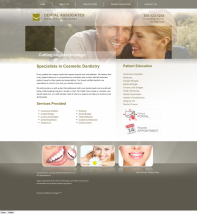 Cosmetic Dentistry Website Thumbnail #2