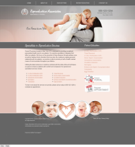 Reproductive Services Website Thumbnail #1