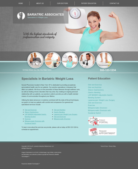 Bariatric Surgery Website Preview #5
