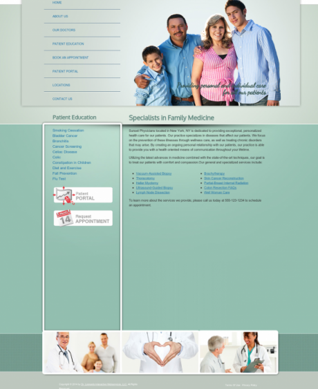 Family Medicine Website Preview #18