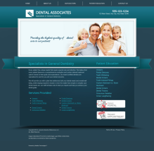 General & Family Dentistry Website Thumbnail #3