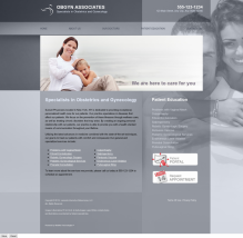 OBGYN Website Thumbnail #3