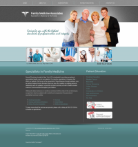 Family Medicine Website Thumbnail #2