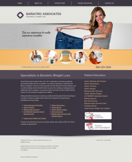 Bariatric Surgery Website Preview #7