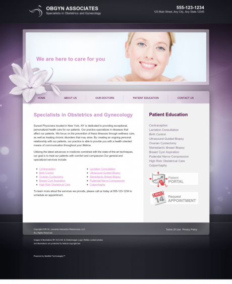 OBGYN Website Preview #6