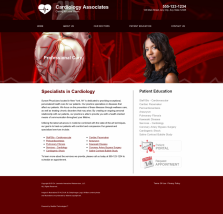 Cardiovascular Website Thumbnail #2