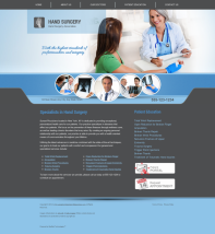 Hand Surgery Website Thumbnail #2