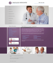 Oncology Website Thumbnail #1