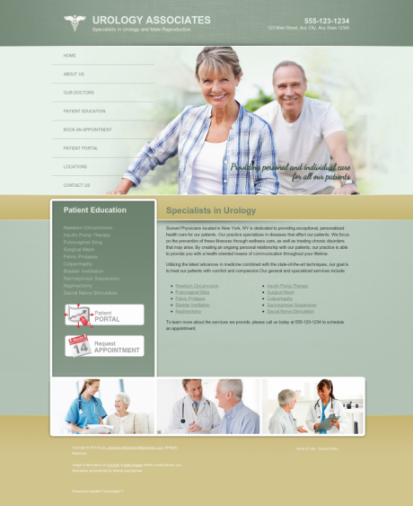 Urology Website Preview #10