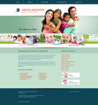 Pediatric Dentistry Website Thumbnail #1