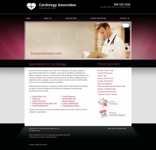 Cardiovascular Website Thumbnail #4
