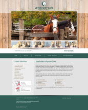 Equine Website Thumbnail #12