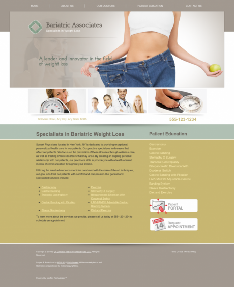 Bariatric Surgery Website Preview #9